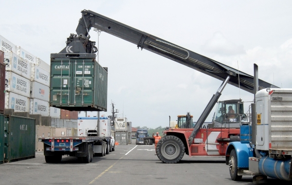 Intermodal shipping units delivered cross country